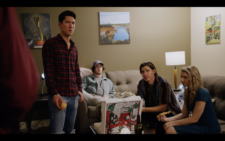 Pizza For Carter — group scene